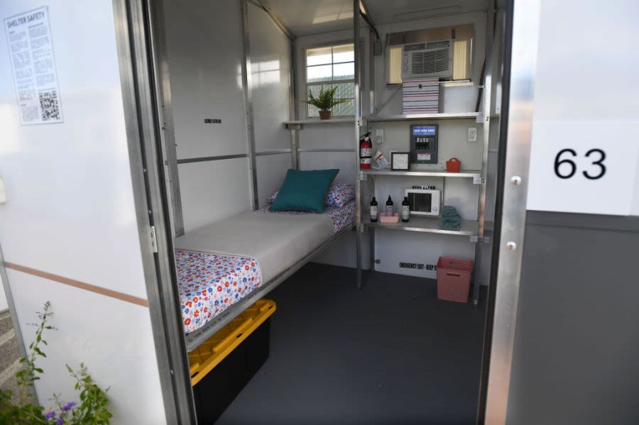 Newsom promised 1,200 tiny homes for the unhoused. A year later, none have opened