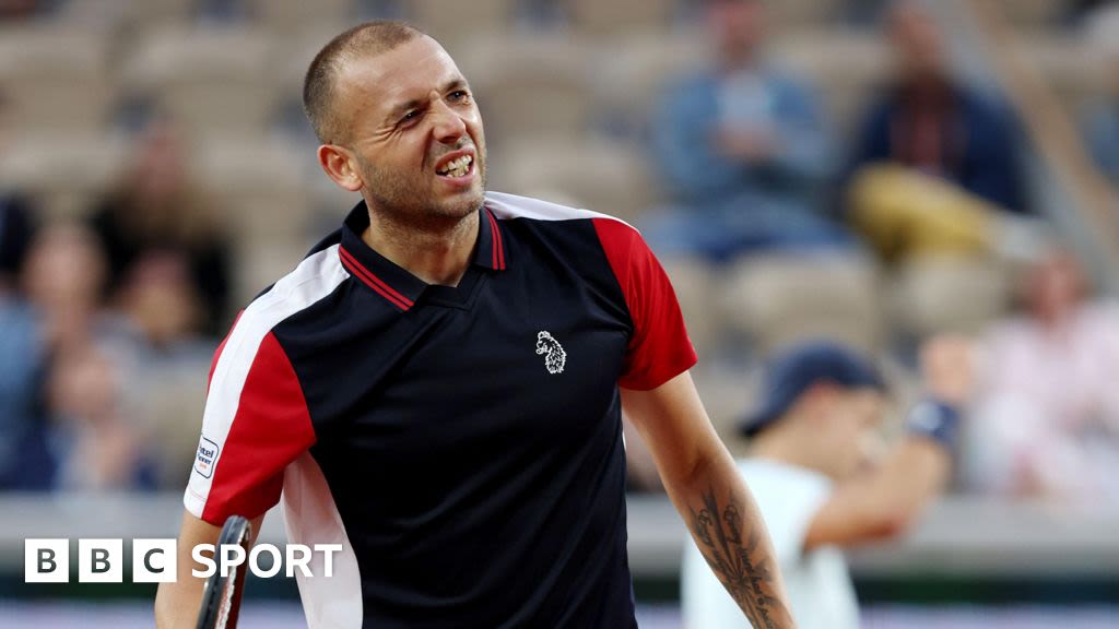 French Open 2024 results: Briton Dan Evans beaten by Holger Rune