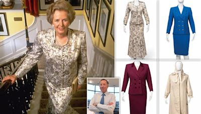 Owner of Margaret Thatcher's most iconic outfits slams V&A Museum for calling her a 'contemporary villain' after refusing to display his collection