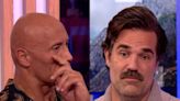 Dwayne Johnson tears up on The One Show as Rob Delaney recalls message he sent after two-year-old son’s death