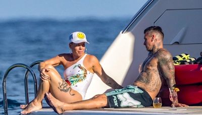 En fotos: de la divertida escapada de Pink y su familia al paseo de compras de Oriana Sabatini por Milán