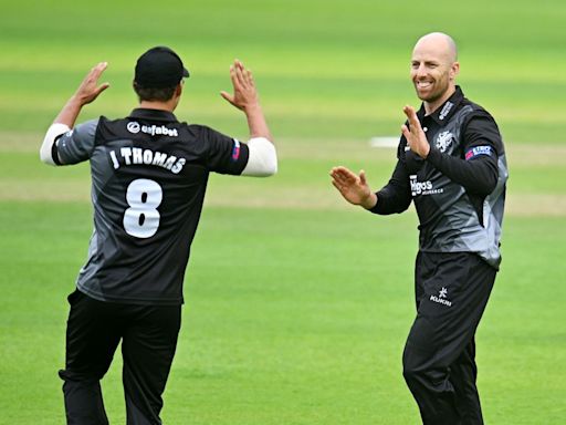 Jack Leach's career best figures spin Somerset to win at Durham