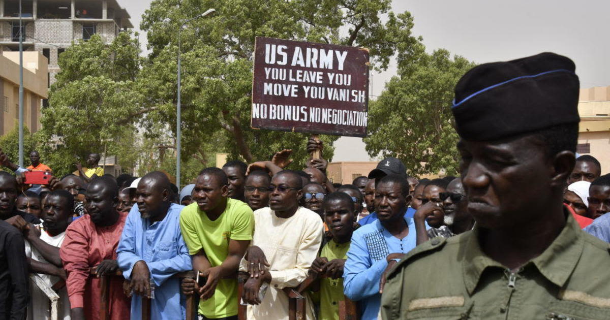 Russian military personnel enter Niger airbase where some U.S. troops remain