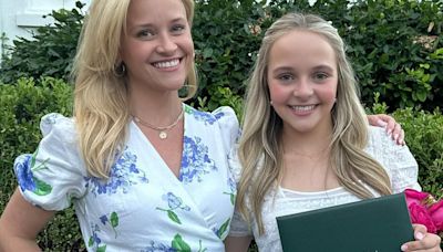 Reese Witherspoon gushes over lookalike niece Abby James graduating