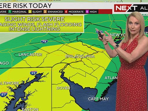 Philadelphia weather forecast for rain, storms, flood risks, lightning; when they arrive in Pa., NJ, Del.