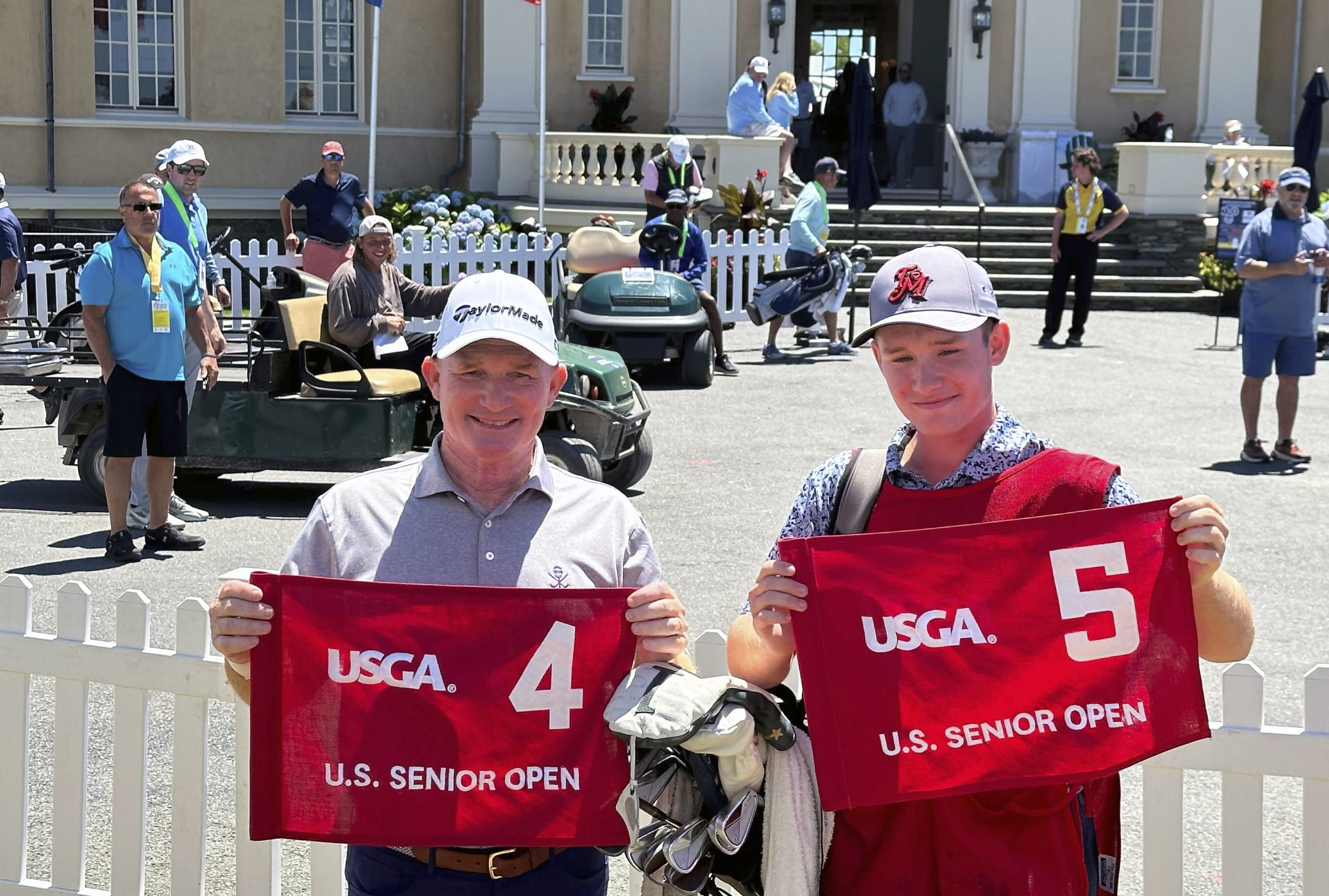 Frank Bensel Jr. records back-to-back holes-in-one during U.S. Senior Open