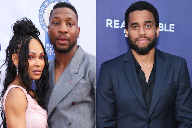 Meagan Good slams viral clip of Michael Ealy seemingly ignoring her boyfriend Jonathan Majors