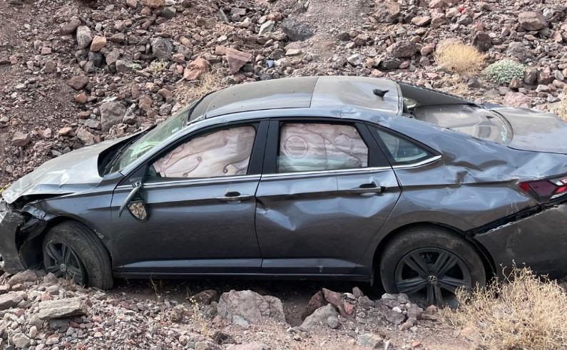 Man drives off embankment, dies of heat exposure in Death Valley National Park