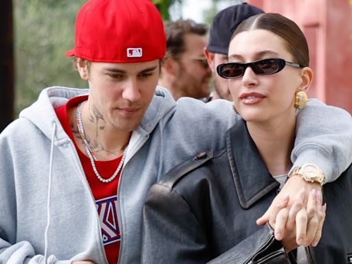 Hailey and Justin Bieber Announce Pregnancy Wearing Saint Laurent