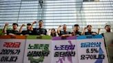 Samsung workers in S. Korea stage first strike: union | Fox 11 Tri Cities Fox 41 Yakima