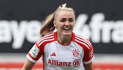 Georgia Stanway is a champion again! Lionesses star bags crucial goal as Bayern Munich Frauen retain Bundesliga crown with victory over Bayer Leverkusen