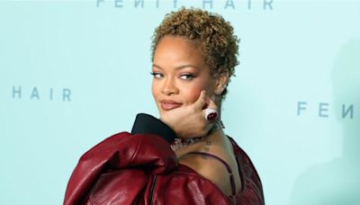 Rihanna Used Fenty Hair Products To Style Her Natural Curls