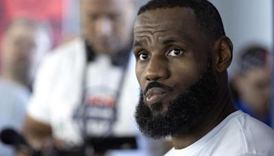 Back for a 4th Olympics run, LeBron James says gold is all that matters