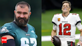 Jason Kelce clarifies the situation with ESPN as Tom Brady encounters NFL restrictions in his new role with Fox | NFL News - Times of India