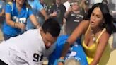 Woman BODY SLAMMED and bloodied man left out cold in vicious NFL brawl