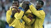 El ‘Tino’ Asprilla calienta la final al ritmo de la selección Colombia: recordó el 5-0