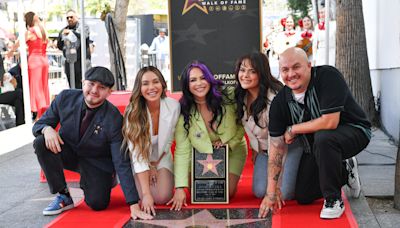 Jenni Rivera's children emotionally accept posthumous Hollywood star