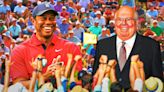 Tiger Woods-Verne Lundquist Masters farewell moment has fans emotional