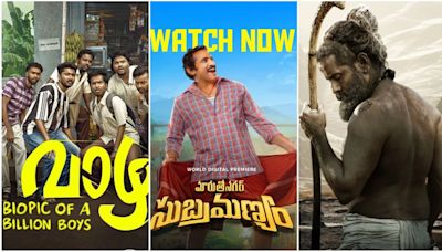 New Films/Series In Sep 4th Week: Tamil, Malayalam, Hindi, Telugu Releases On Hotstar, Netflix, Jio Cinema, Amazon Prime, Aha