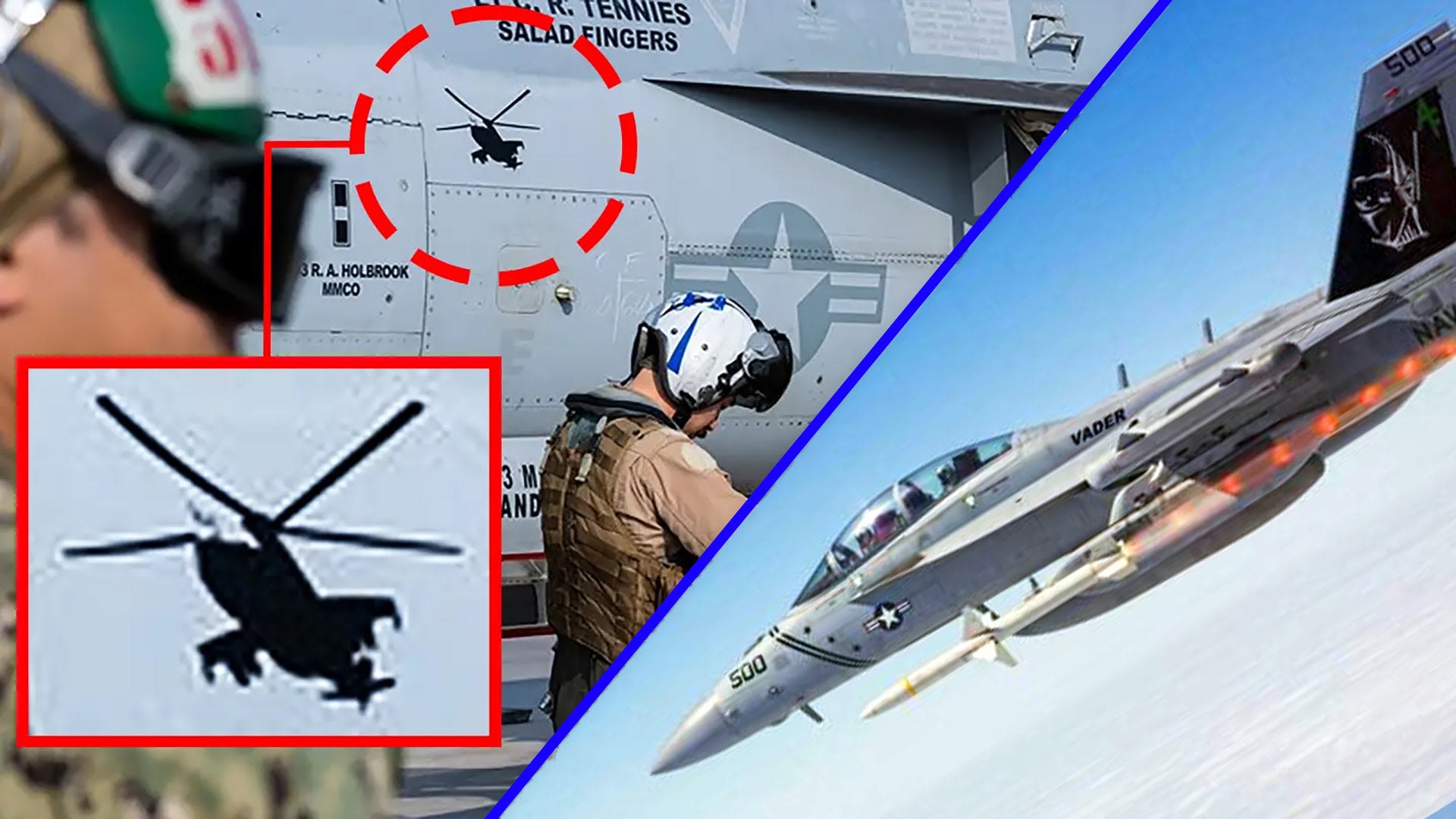 EA-18G Growler Killed A Houthi Mi-24 Hind With An AGM-88E Anti-Radiation Missile