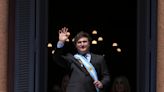 Argentine President Javier Milei raffles off his last salary as lawmaker