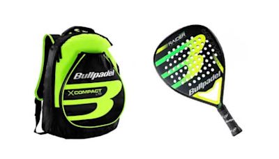 Pala de Pádel Bullpadel Raider PWR + Mochilla Bullpadel X-Compact