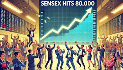 Sensex@80,000: Fastest 10K-point rally in 138 days churns out 20 multibagger stocks