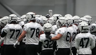 Raiders projected offensive depth chart heading into camp