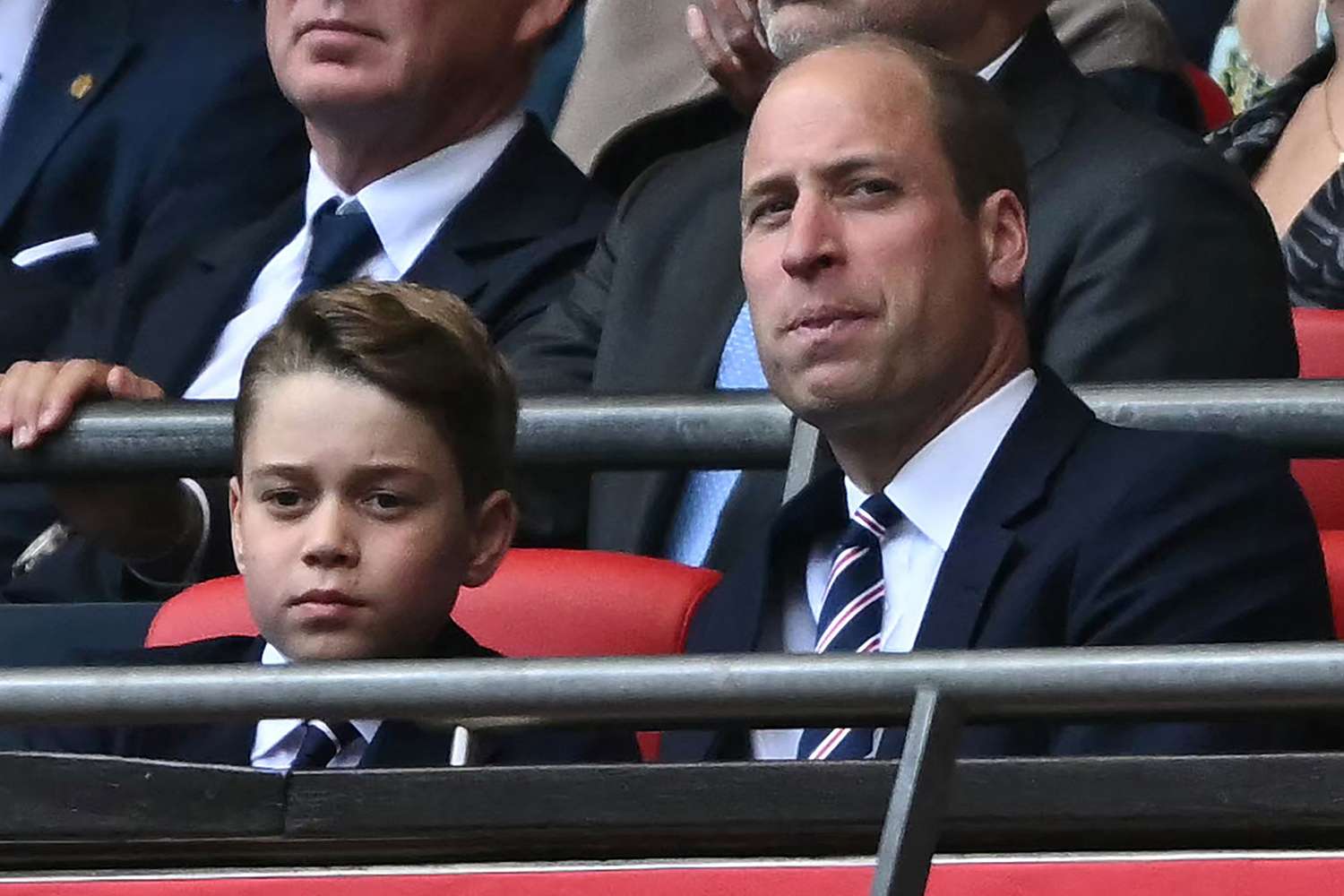Prince William Attends Soccer Championship with Prince George After Canceling Royal Duties