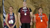 NMSU’s Rebecca Green grabs gold in shot put, Aggies lead on day one of CUSA Championships