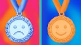 Why Olympic silver medalists seem less happy than bronze winners