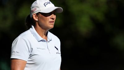 Tearful Angela Stanford, 46, closes out record-setting major championship career at 2024 Evian