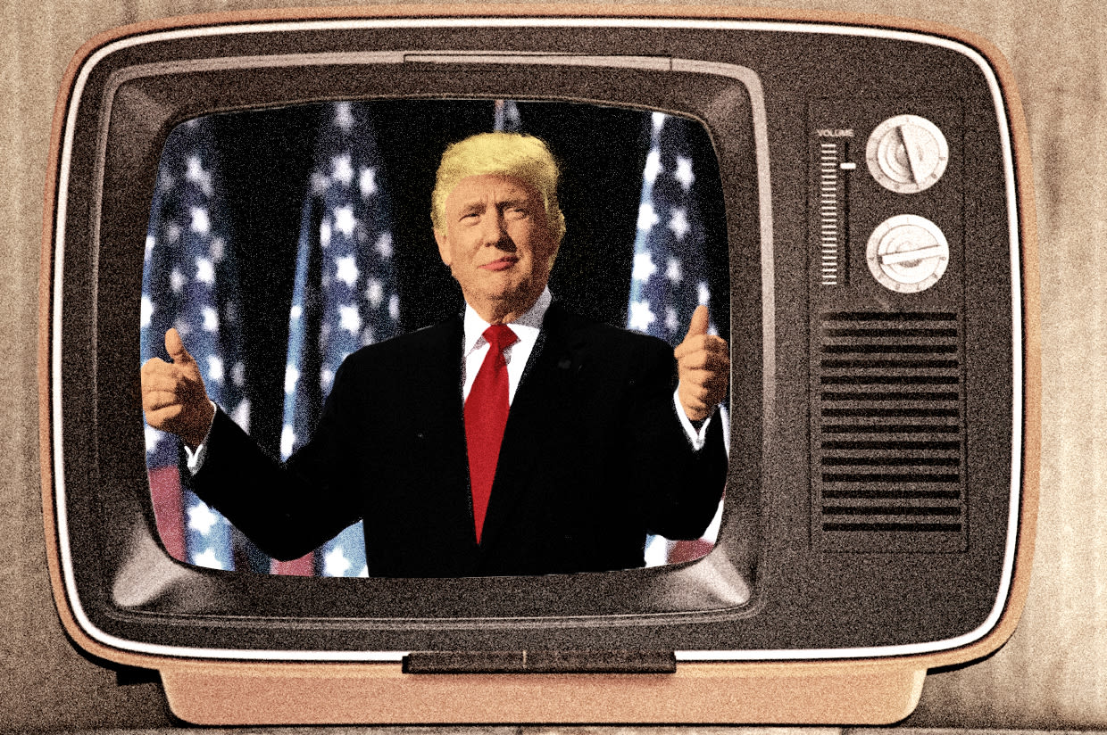 Donald Trump is stuck in a reality TV loop