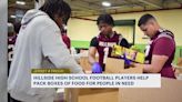 Jersey Proud: Hillside HS football team sorts food donations for those in need