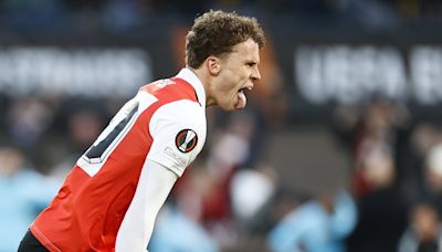 Brighton have £25m bid accepted for Feyenoord star Mats Wieffer