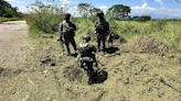 Ejército detonó de manera controlada un cilindro bomba instalado por las disidencias en zona rural de Cauca