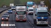 Police carry out spot checks to ensure HGV safety