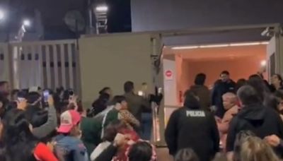 Video: los fans de Furia "esperaron" a Cata Gorostidi a la salida del estudio