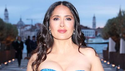 Salma Hayek Poses as Statue of Liberty in Fourth of July Throwback Magazine Shoot: ‘Latin Heat’