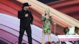 Dolly Parton Brings Out a Live Goat, Jokes About a Garth Brooks & Trisha Yearwood Threesome at 2023 ACM Awards