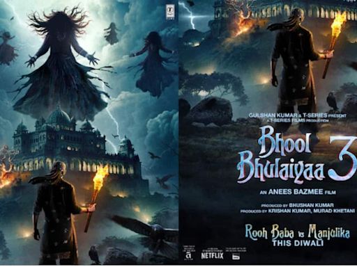 Bhool Bhulaiyaa 3 teaser out now: Kartik Aaryan is back as Rooh baba, Manjulika aka Vidya Balan returns too for a face off