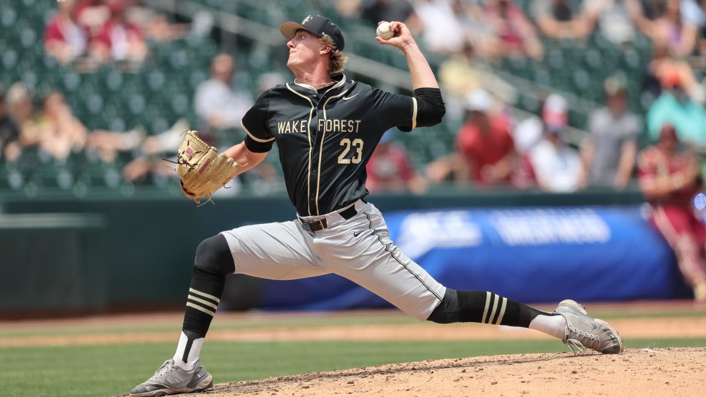 Pirates Select Wake Forest LHP in 2024 MLB Draft