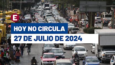 ¿Quién descansa este sábado? Hoy No Circula en CDMX y Edomex