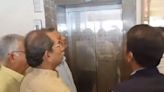 'Na na karte ..': Uddhav's quip after chance encounter with Fadnavis while waiting for lift