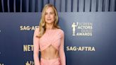 Brie Larson reveals she had to stand in car while wearing her SAG Awards dress