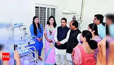 Union Minister Pralhad Joshi Inaugurates NICU at Chitaguppi Hospital | Hubballi News - Times of India