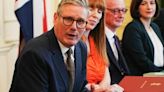 Huge amount of work to do, Starmer tells ministers at first Cabinet meeting