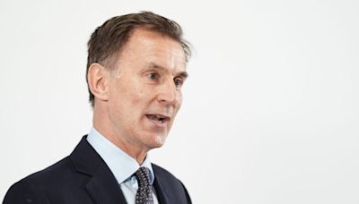 Jeremy Hunt deletes photo of wife’s postal ballot amid rule-breaking claims