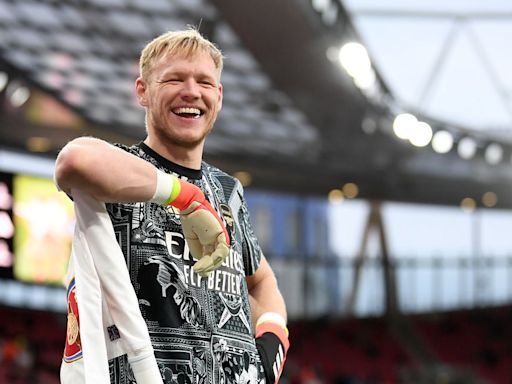 Aaron Ramsdale responds to Newcastle United transfer 'agreement' with three-word Arsenal message