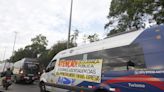 Motoristas de vans fazem carreata em protesto contra a violência | Rio de Janeiro | O Dia